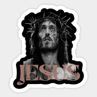 jesus vintage Sticker